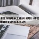 31省区市新增本土确诊11例/31省区市新增确诊15例含本土1例