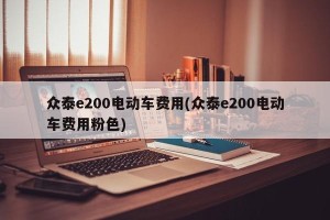 众泰e200电动车费用(众泰e200电动车费用粉色)