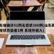 山东增确诊51例无症状380例(山东新增无症状感染者1例 系境外输入)