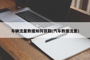 车辆流量数据如何获取(汽车数据流量)