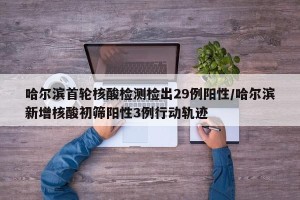 哈尔滨首轮核酸检测检出29例阳性/哈尔滨新增核酸初筛阳性3例行动轨迹