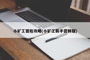 小矿工冒险攻略(小矿工新手尝鲜版)