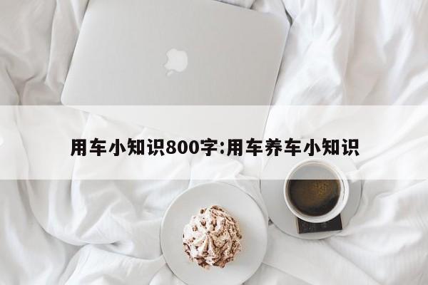 用车小知识800字:用车养车小知识