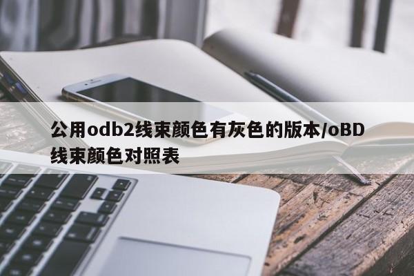 公用odb2线束颜色有灰色的版本/oBD线束颜色对照表