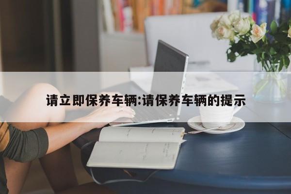 请立即保养车辆:请保养车辆的提示